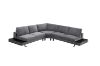 Picture of [FLOOR MODEL CLEARANCE]  OLSEN Aragon Fabric Corner Sofa (Grey)