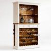 Picture of [FLOOR MODEL CLEARANCE] Bodde Wine Buffet/ Display Cabinet *Pine Wood