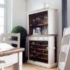 Picture of [FLOOR MODEL CLEARANCE] Bodde Wine Buffet/ Display Cabinet *Pine Wood