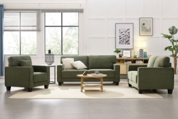 Picture of HERBERT Corduroy Sofa Range (Green)