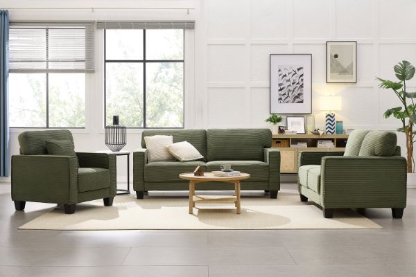 Picture of HERBERT Corduroy Sofa Range (Green)