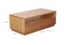 Picture of [FLOOR MODEL CLEARANCE] DARWIN 2 DRW Australian Blackwood Coffee Table