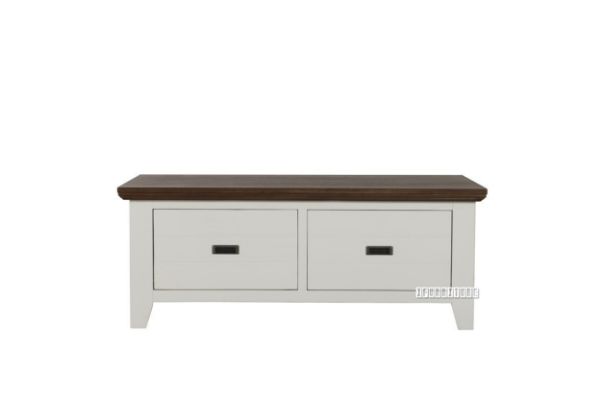 Picture of [FLOOR MODEL CLEARANCE] CAROL Solid Acacia Coffee Table