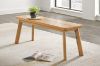 Picture of MIKO 3-Piece Cedar Wood Dining Set (1 Table with 2 Benches)