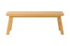 Picture of MIKO 3-Piece Cedar Wood Dining Set (1 Table with 2 Benches)