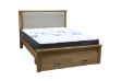 Picture of [FLOOR MODEL CLEARANCE] LYNWOOD Solid Tasmanian Oak Bed Frame in Queen Size
