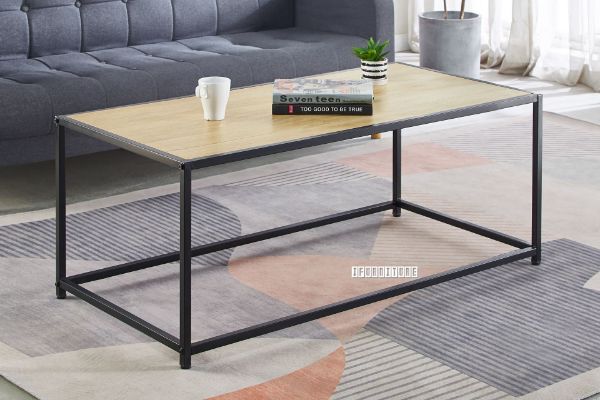 Picture of [FLOOR MODEL CLEARANCE] HENMAN 122 Rectangle Coffee Table (Oak Colour)