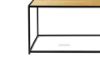 Picture of [FLOOR MODEL CLEARANCE] HENMAN 122 Rectangle Coffee Table (Oak Colour)