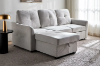 Picture of SANCO Sectional Sofa/Sofa Bed with Drop-Down Console & Charging Port & Storage