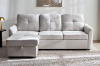 Picture of SANCO Sectional Sofa/Sofa Bed with Drop-Down Console & Charging Port & Storage
