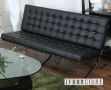 Picture of BARCELONA 3 Seater Sofa *Italian Leather - Black