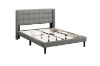 Picture of SONOMA Fabric Bed Frame + ORION Foam Mattress Combo Deal (Light Grey)