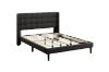 Picture of SONOMA Fabric Bed Frame + ORION Foam Mattress Combo Deal (Dark Grey) - Double