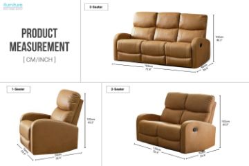 Picture of RUTH Manual Reclining Sofa Range