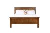 Picture of [FLOOR MODEL CLEARANCE] WOODLAND Bed Frame in Queen Size (Rustic Brown)