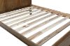 Picture of [FLOOR MODEL CLEARANCE] WOODLAND Bed Frame in Queen Size (Rustic Brown)