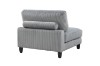Picture of VIANNA Corduroy Sectional Modular Sofa Range (Grey)