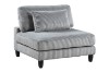 Picture of VIANNA Corduroy Sectional Modular Sofa Range (Grey) - 6PC Big Combo Set