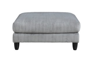 Picture of VIANNA Corduroy Sectional Modular Sofa Range (Grey) - Ottoman