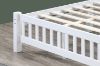 Picture of FORESTER Solid Wood Single/Double/Queen Size Bed Frame (White)