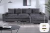 Picture of WINSTON Premium Corduroy Modular Sectional Sofa with Cup Holders & USB Ports (Grey)