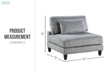 Picture of VIANNA Sectional Modular Sofa - Armless