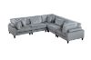 Picture of VIANNA Sectional Modular Sofa Range (Grey) - 5PC Big Combo Set 