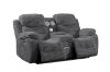 Picture of GRACEY 3/2/1 Seater Power Reclining Sofa Range with Bluetooth Speaker + USB & LED (Grey)