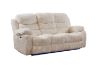 Picture of GRACEY 3/2 Seater Power Reclining Sofa Range with Bluetooth Speaker + USB & LED (Beige) 