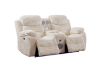 Picture of GRACEY 3/2 Seater Power Reclining Sofa Range (Beige) - 2 Seat with Bluetooth Speaker & USB Port (2RRC)