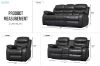 Picture of GAVIN Manual Reclining Sofa Range with Console & LED & Wireless Charger 