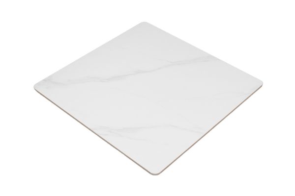 Picture of LAVANT Square Sintered Stone Table Top (White) - 70x70