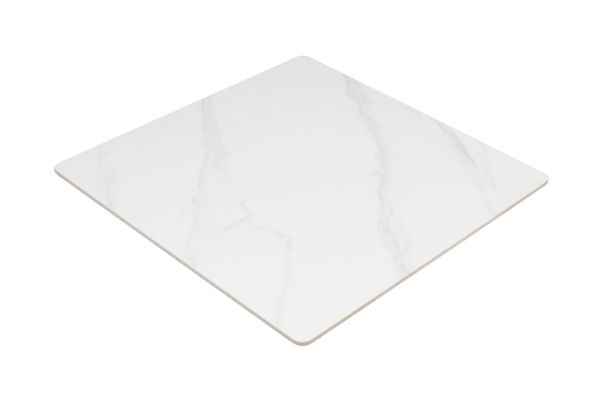 Picture of LAVANT Square Sintered Stone Table Top (White) - 80x80