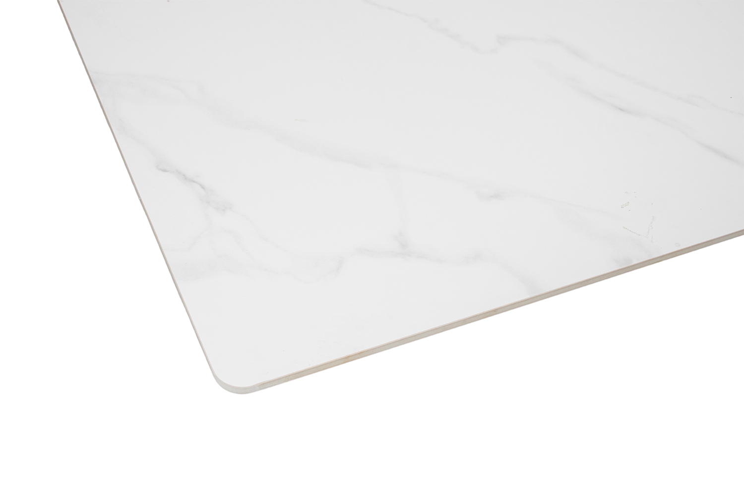 LAVANT Rectangular Sintered Stone Table Top (White) - 120x70