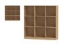 Picture of MOOK 121x120cm Bookshelf (Light Oak)