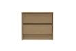 Picture of MOOK 2-Drawer Bedside Table (Light Oak)