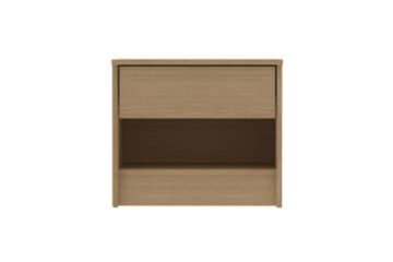 Picture of MOOK 1-Drawer Bedside Table (Light Oak)