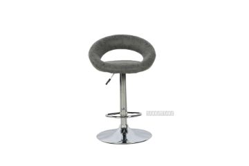 Picture of [FLOOR MODEL CLEARANCE]  ANNIE Adjustable Swivel Gas Lift Bar Stool -Grey 
