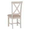 Picture of [FLOOR MODEL CLEARANCE] COCAMO Cross Back Fabric Seat Oak Dining Chair (Grey)