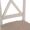 Picture of [FLOOR MODEL CLEARANCE] COCAMO Cross Back Fabric Seat Oak Dining Chair (Grey)