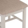 Picture of [FLOOR MODEL CLEARANCE] COCAMO Cross Back Fabric Seat Oak Dining Chair (Grey)