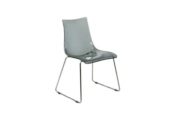 Picture of [FLOOR MODEL CLEARANCE]  Crystal Dining Chair (Smoke)