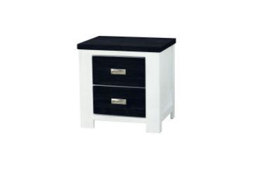 Picture of [FLOOR MODEL CLEARANCE]FREIDA Acacia 2-Drawer Bedside Table