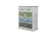 Picture of [FLOOR MODEL CLEARANCE]CECILIA 4 Drawers Solid Wood Vintage Sideboard Cabinet