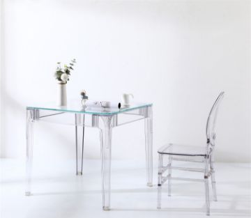 Picture of [FLOOR MODEL CLEARANCE]CRYSTAL Dining Table (Clear) 