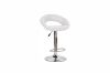 Picture of [FLOOR MODEL CLEARANCE]STANFORD Adjustable Swivel Gas Lift Bar Stool (White)