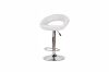 Picture of [FLOOR MODEL CLEARANCE]STANFORD Adjustable Swivel Gas Lift Bar Stool (White)