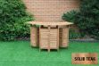 Picture of [FLOOR MODEL CLEARANCE]BALI Solid Teak Wood Extendable Outdoor Bar Table