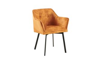 Picture of TAMPA Arm Dining Chair (Caramel) - Each