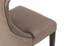 Picture of [FLOOR MODEL CLEARANCE]JORDAN Tufted Winged Back Dining Chair (Taupe)